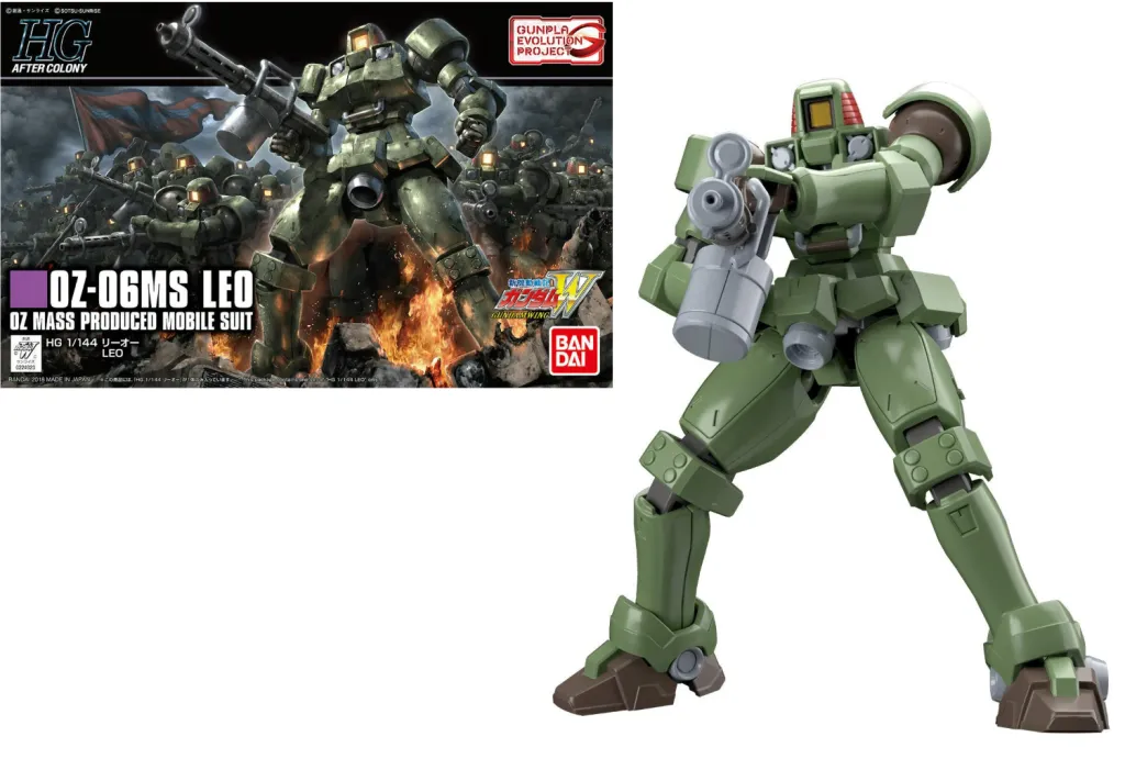 GUNDAM - Model Kit - HG 1/144 - HGAC LEO - 13 CM